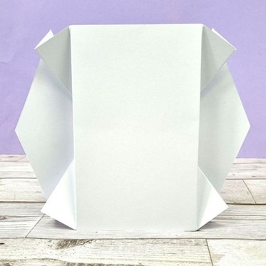 HD Luxury Shaped Card Blanks & Envelopes Tall Diamond Edge Card
